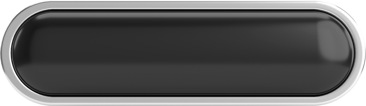 3D button. Empty button. 3D illustration.